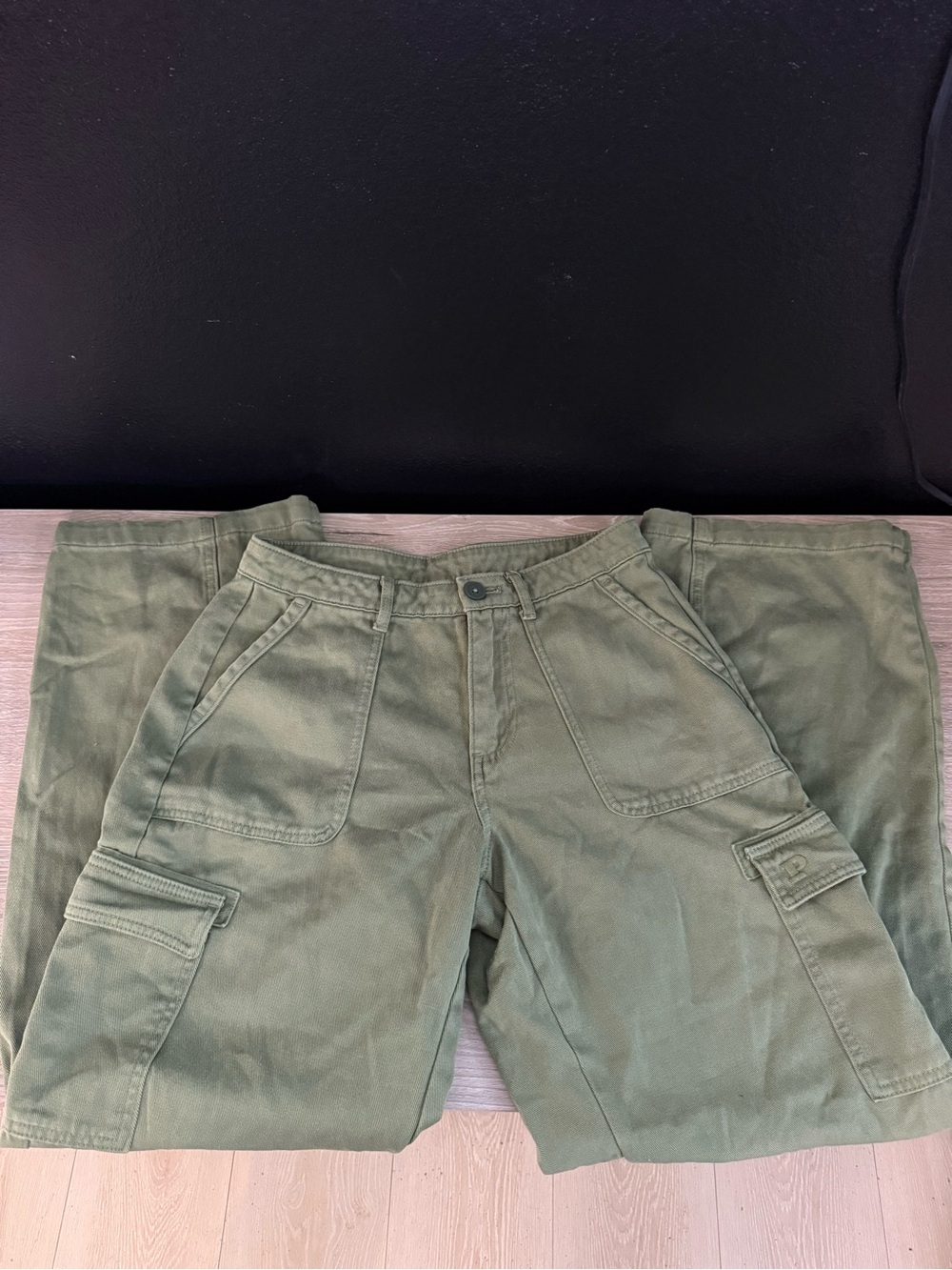 PINK Victoria's Secret Olive Green Women's Cargo Pants